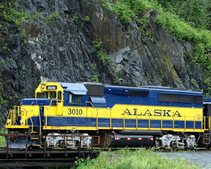 Alaska Railroad - Anchorage to Whittier