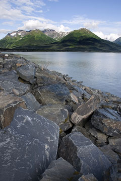 Turnagain Arm near Anchorage, Alaska